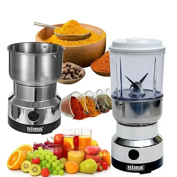 Moulin à épices et mini blender